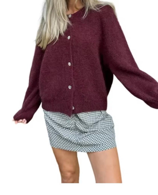 Everyday Classic Knit Cardigan