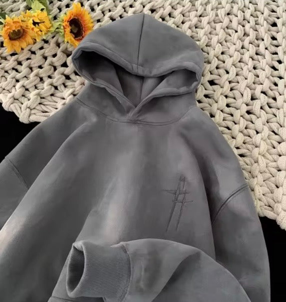 Cozy Suede Hoodie