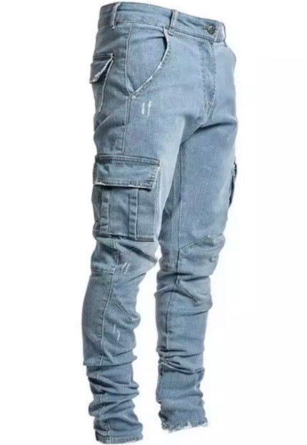 Slim Denim Pants