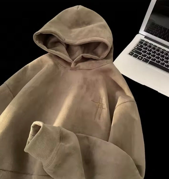 Cozy Suede Hoodie