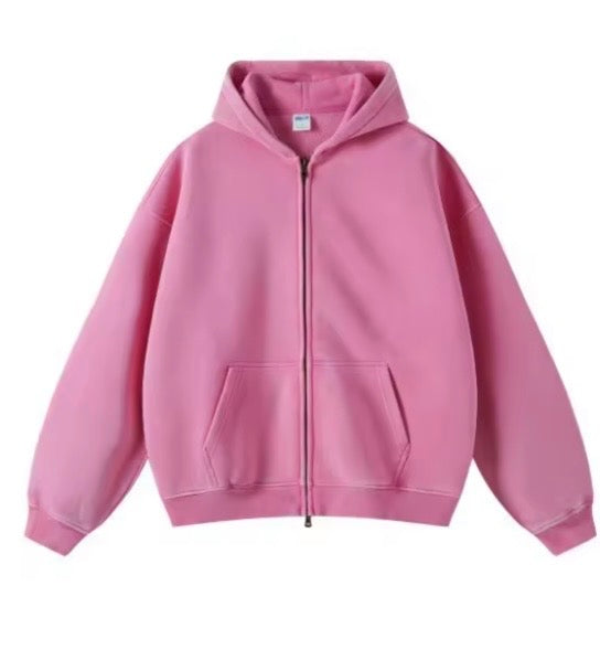 Cozy Washed Zip Hoodie
