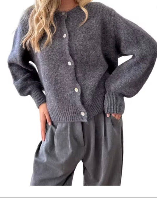 Everyday Classic Knit Cardigan