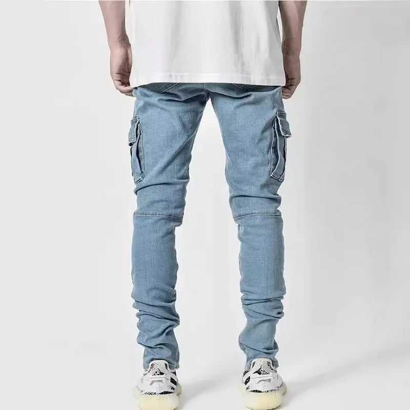 Slim Denim Pants