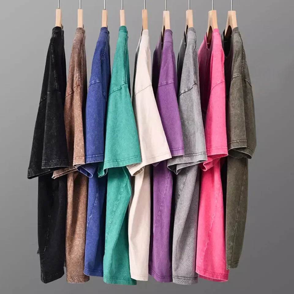 Vintage Washed Oversized Tee