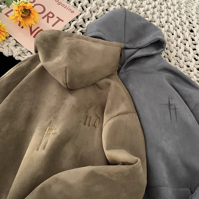 Cozy Suede Hoodie