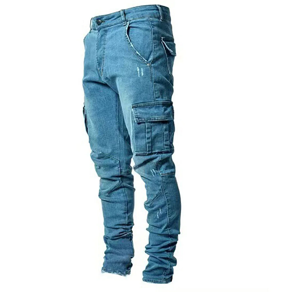 Slim Denim Pants
