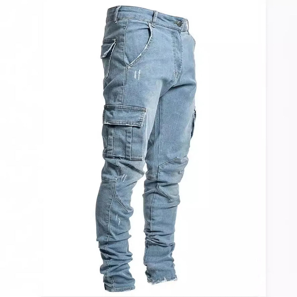 Slim Denim Pants